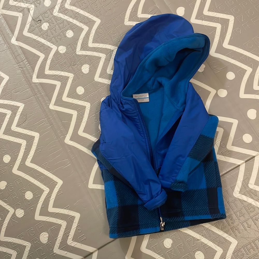 Blue Columbia Toddler Jacket